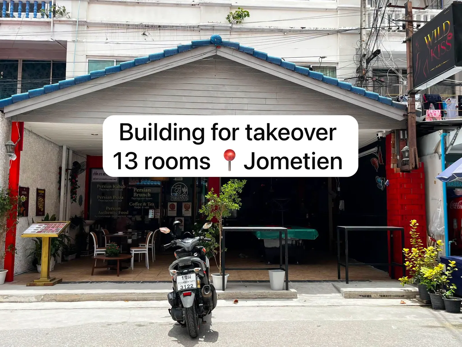 5-Storey Building for Takeover | 15 Meters from the Beach, Pattaya